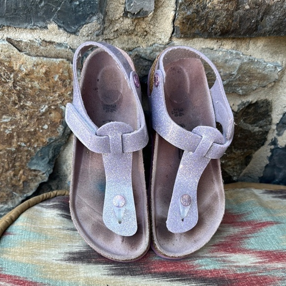 Birkenstock Purple Sandals Comfortable Flip Flops